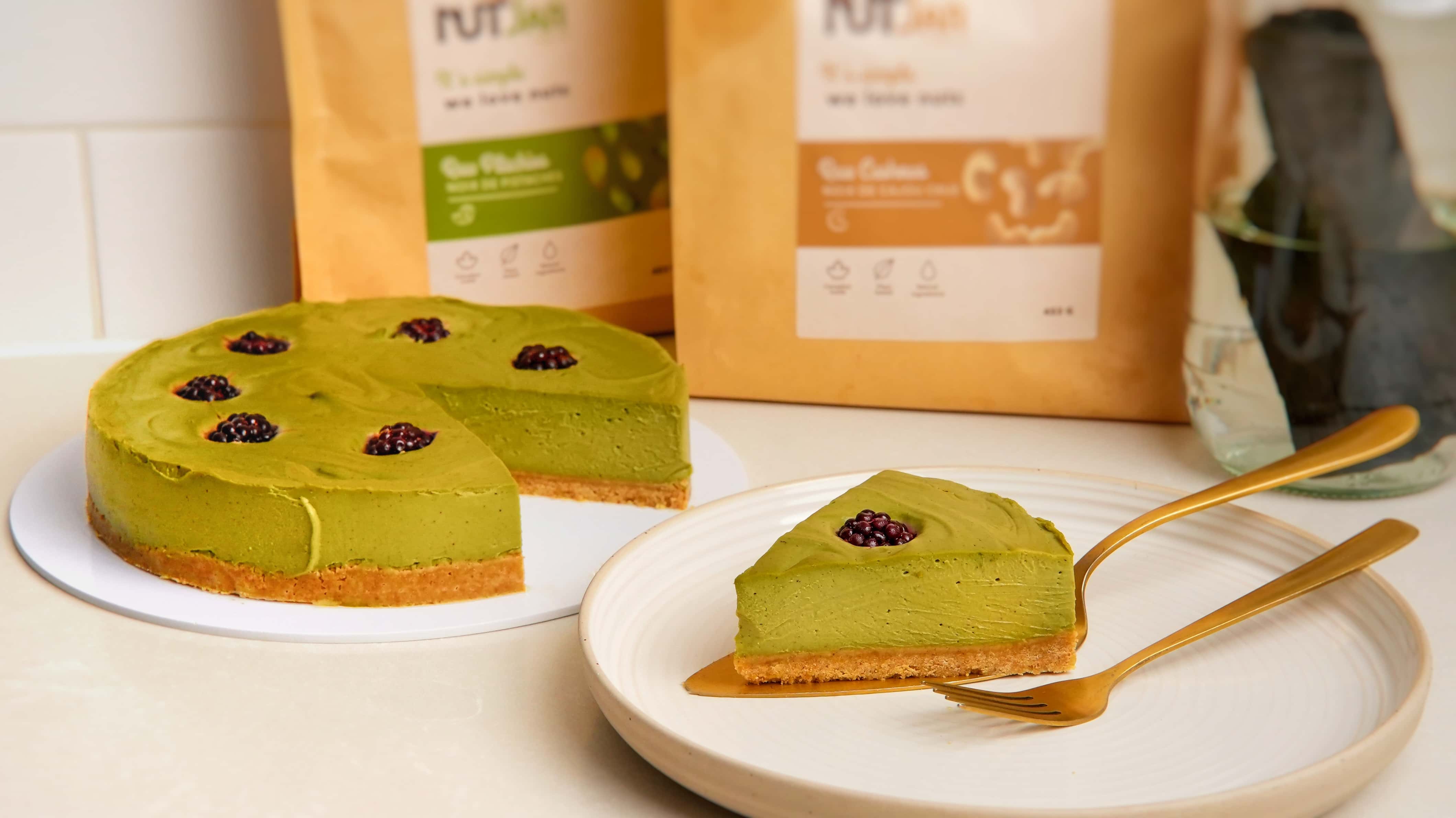 No Bake Matcha Cheesecake – NutJar
