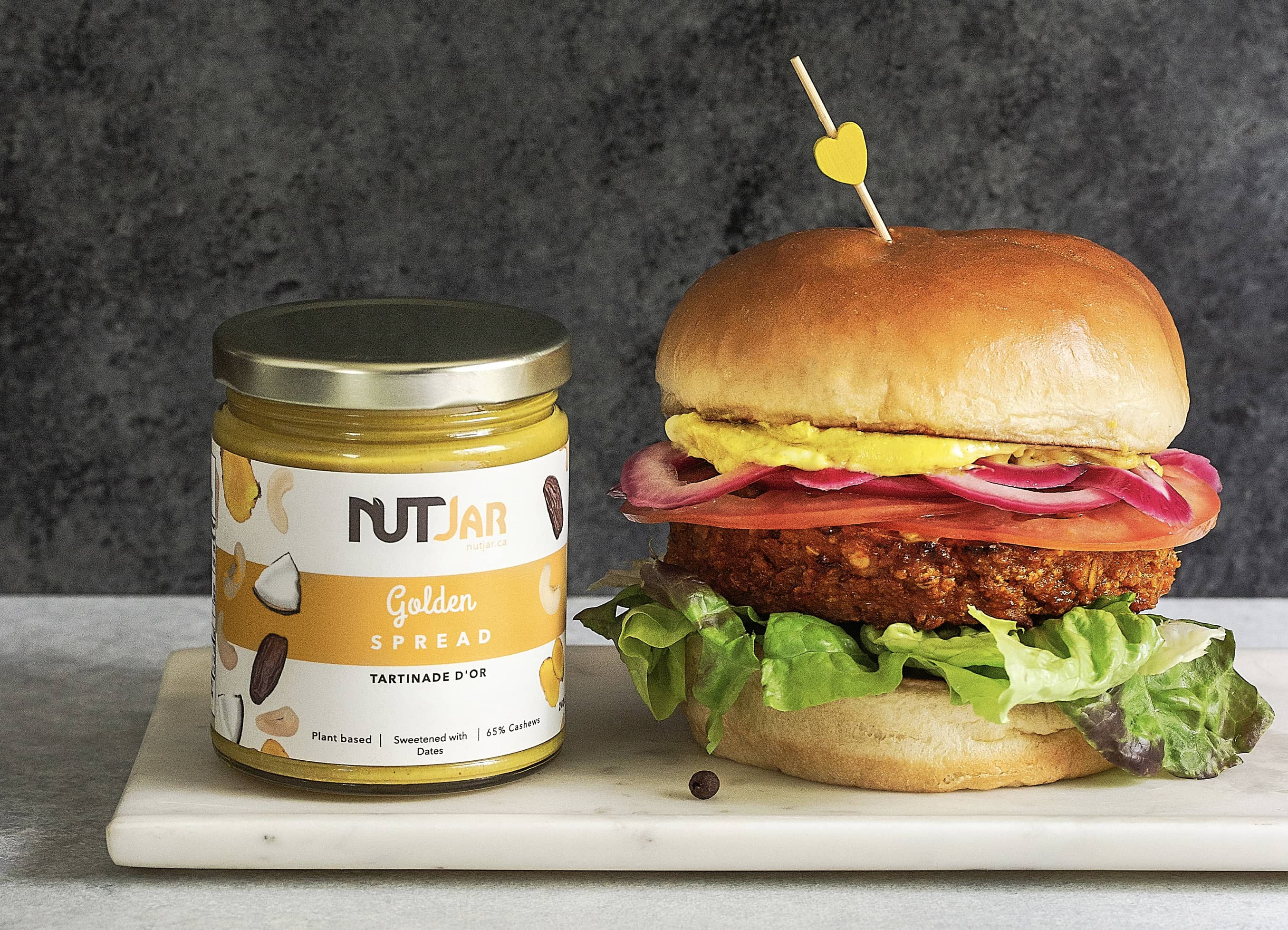 Golden Veggie Burgers – NutJar