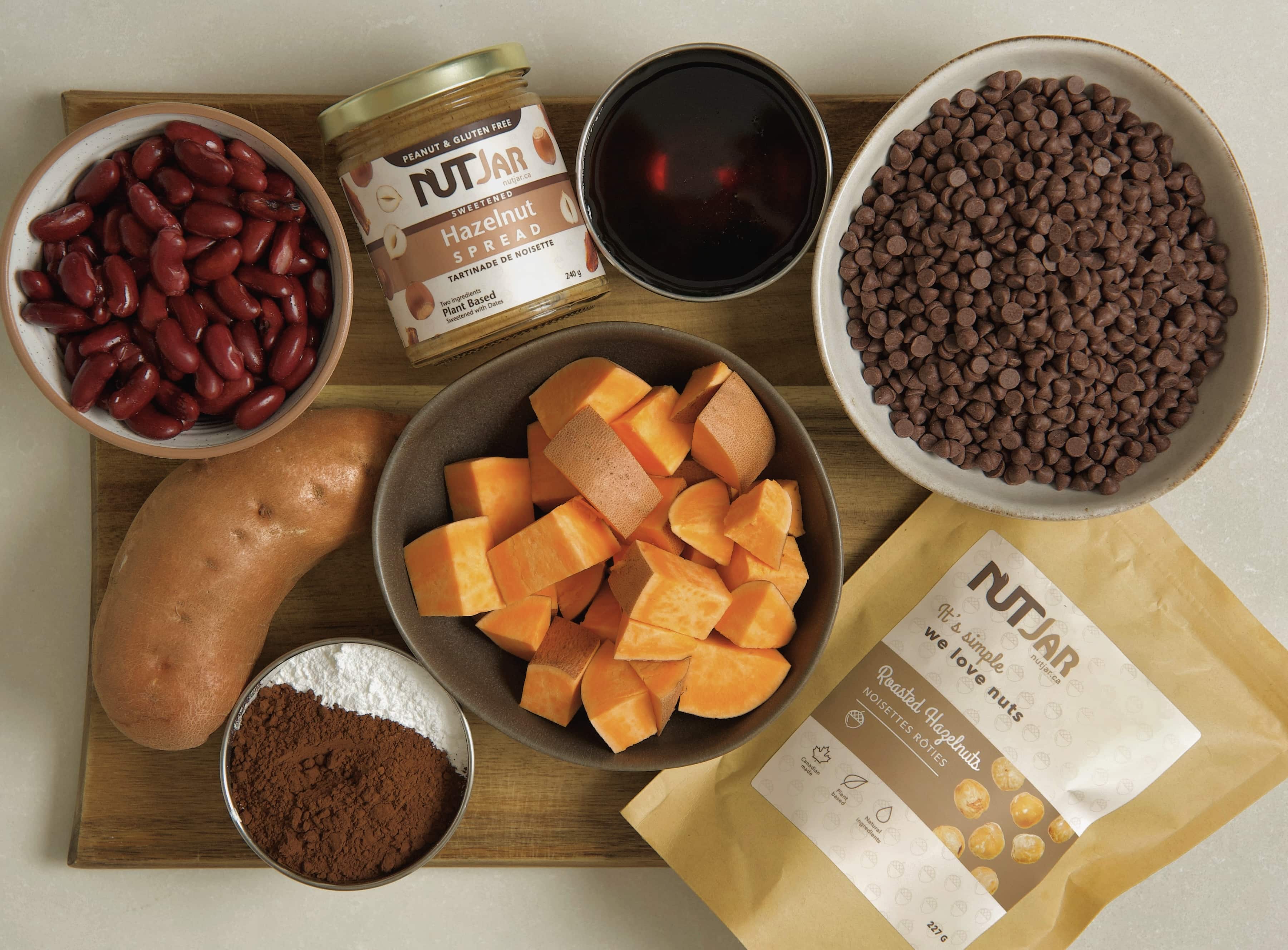 Hazelnut Brownie with sweet potato – NutJar