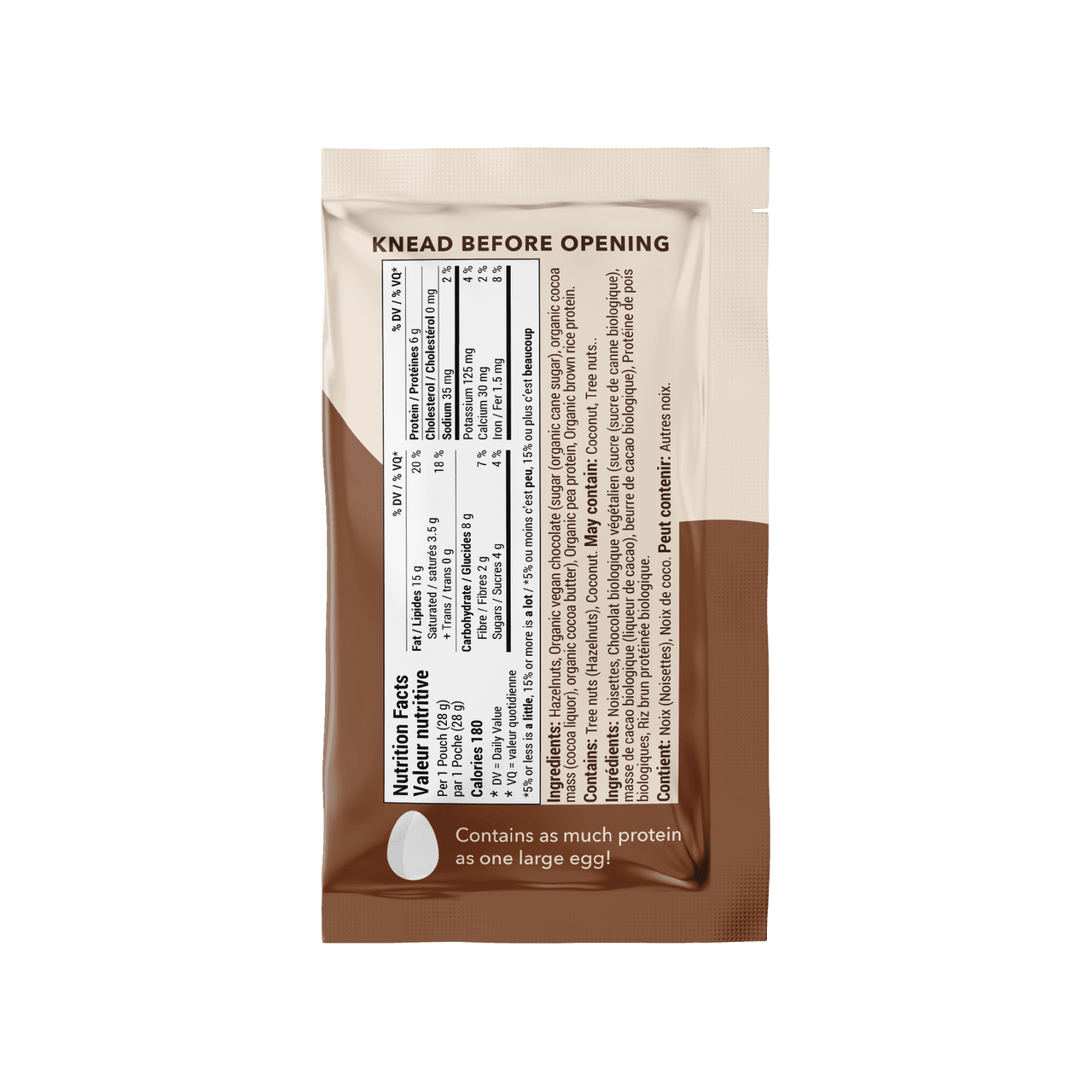 Hazelnut Chocolate Protein Packs